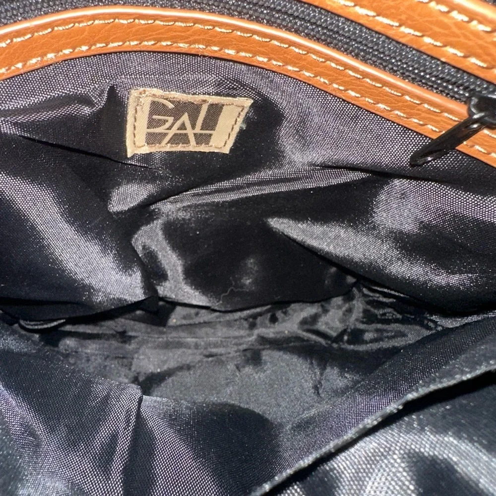 Elegant Black and Brown Men's Messenger Bag